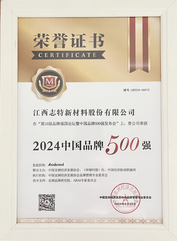 Top 500 Brands Of Chinese Listed Companies